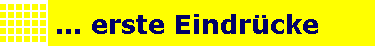 ... erste Eindr�cke